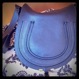 Medium Marcie Leather Crossbody Bag